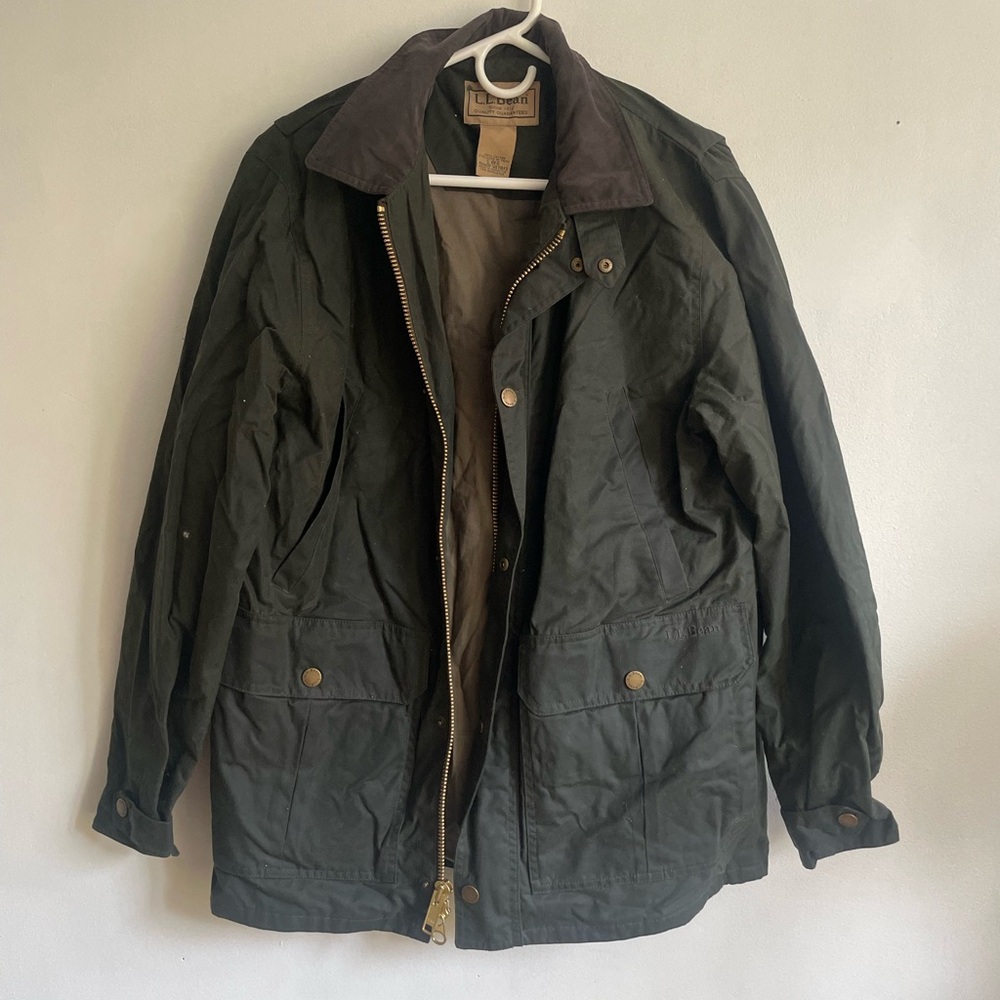 L.L. Bean Military Field Jacket - Dark Green